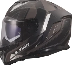 LS2 FF818 Storm III Sporty Black Grey><noscript><img width=