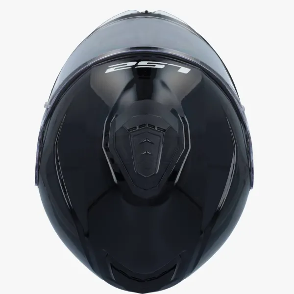 LS2 FF908 Strobe II Gloss Black> Systeemhelmen|Helmen Met Zonnevizier