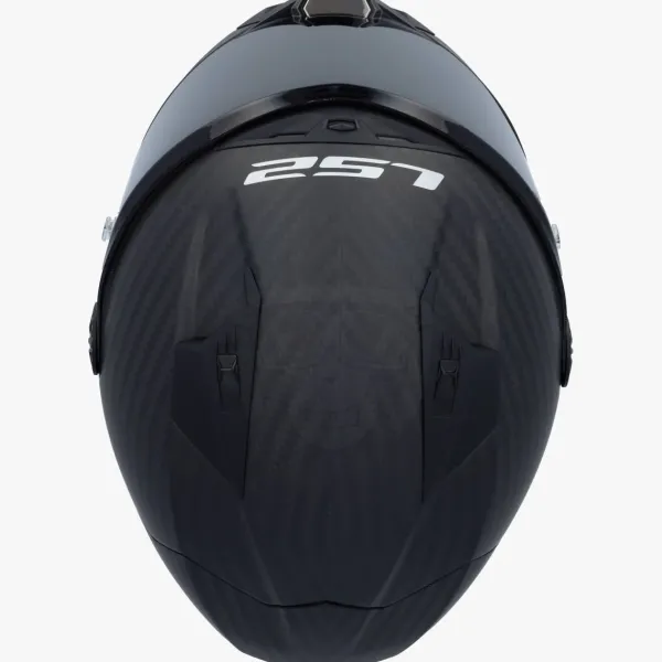 LS2 FF805 Thunder Carbon Gp Aero Spoiler Matt Black> Integraalhelmen|Helmen Met Zonnevizier