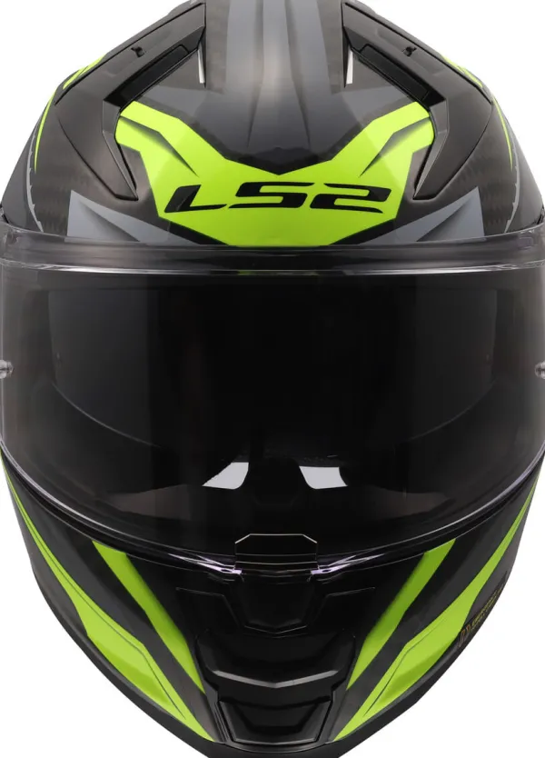 LS2 FF811 Vector II C Savage H-V Yellow-06> Integraalhelmen|Helmen Met Zonnevizier
