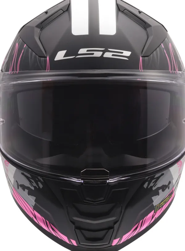 LS2 FF811 Vector II Darflo Black Pink-06> Integraalhelmen|Helmen Met Zonnevizier