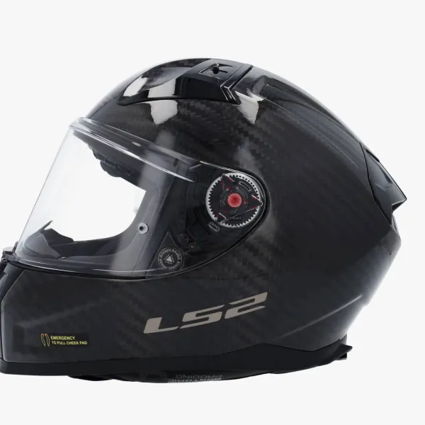 LS2 FF811 Vector II Gloss Carbon 06> Integraalhelmen|Helmen Met Zonnevizier