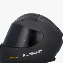 LS2 FF811 Vector II Matt Carbon> Integraalhelmen|Helmen Met Zonnevizier