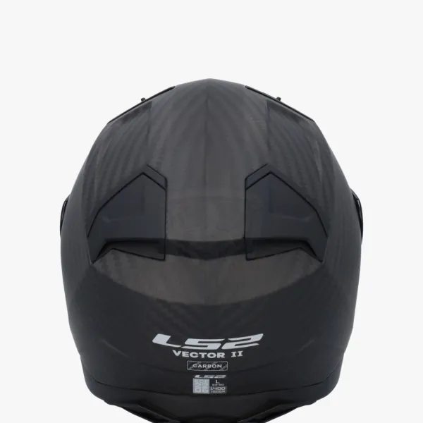 LS2 FF811 Vector II Matt Carbon> Integraalhelmen|Helmen Met Zonnevizier
