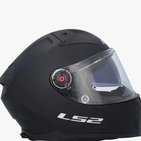 LS2 FF811 Vector II Solid Matt Black 06> Integraalhelmen|Helmen Met Zonnevizier