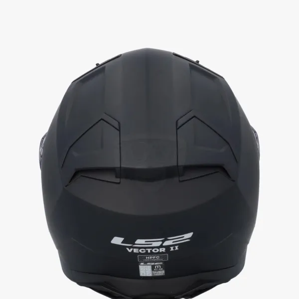 LS2 FF811 Vector II Solid Matt Black 06> Integraalhelmen|Helmen Met Zonnevizier