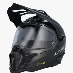 LS2 MX701 Explorer Gloss Carbon> Adventure Helmen|Integraalhelmen