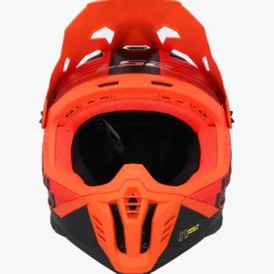 LS2 MX708 Fast II Duck Matt Orange Red> Adventure Helmen|Crosshelmen