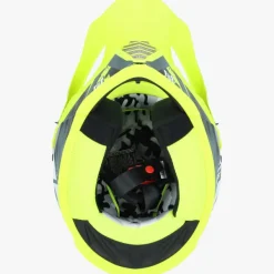 LS2 MX437 Fast II Mini Crusher Black Yellow><noscript><img width=