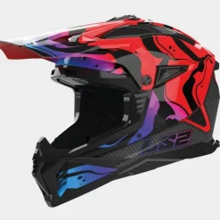 LS2 MX708 Fast II Wash Red> Adventure Helmen|Crosshelmen