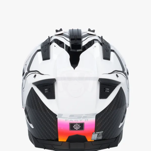 LS2 MX708 Fast II Wash White> Adventure Helmen|Crosshelmen