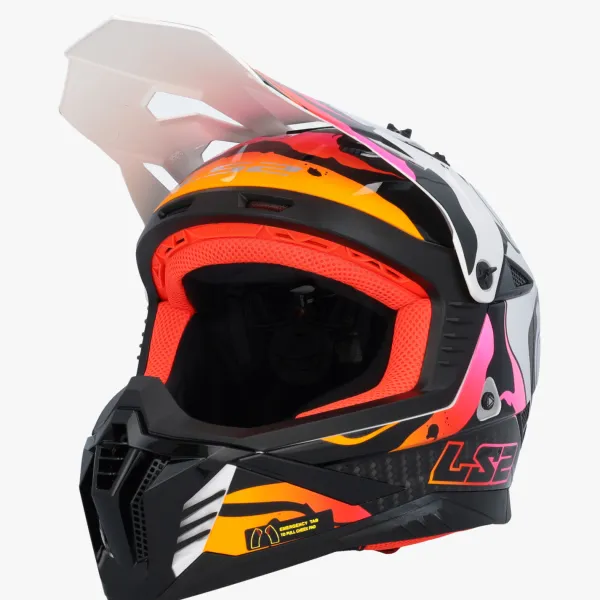 LS2 MX708 Fast II Wash White> Adventure Helmen|Crosshelmen