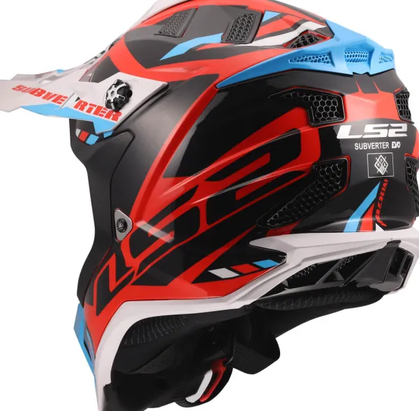 LS2 MX700 Subverter Stomp White Blue Red-06> Crosshelmen