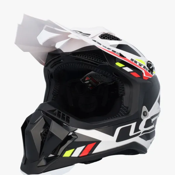LS2 MX700 Subverter Stomp White Black> Crosshelmen