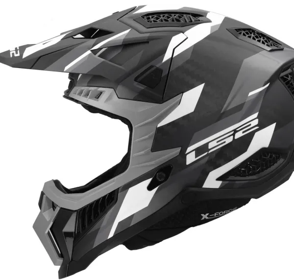 LS2 MX703 X-Force Phantom Black Grey-06> Adventure Helmen|Crosshelmen