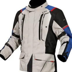 LS2 Narvik Motorjas Man Blue Black Grey Red> Motorjassen