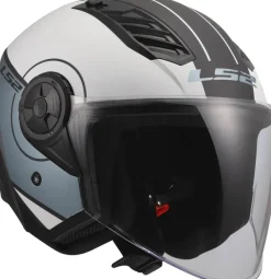 LS2 OF616 Airflow II Cover Grey Blue-06> Jethelmen