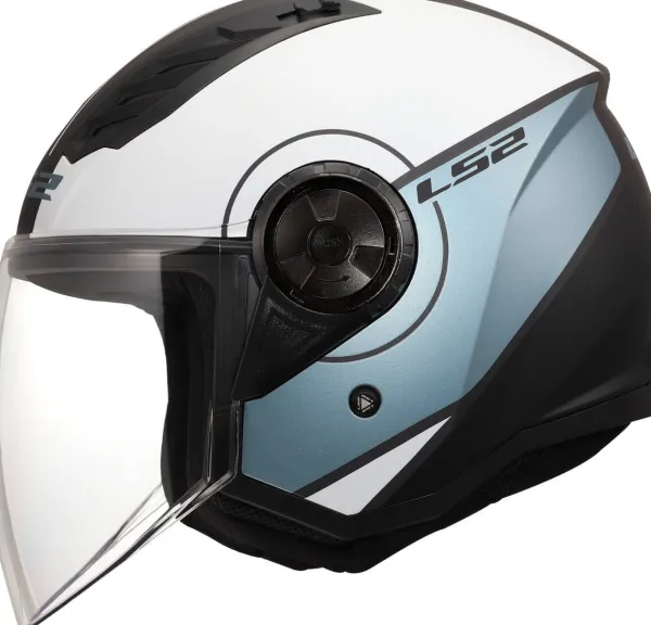 LS2 OF616 Airflow II Cover Grey Blue-06> Jethelmen