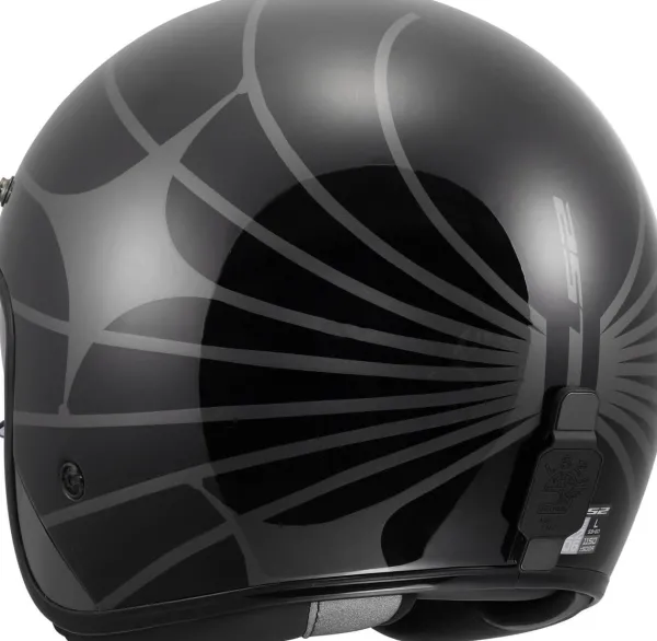 LS2 OF601 Bob II Cosmic Black Grey-06> Jethelmen|Helmen Met Zonnevizier
