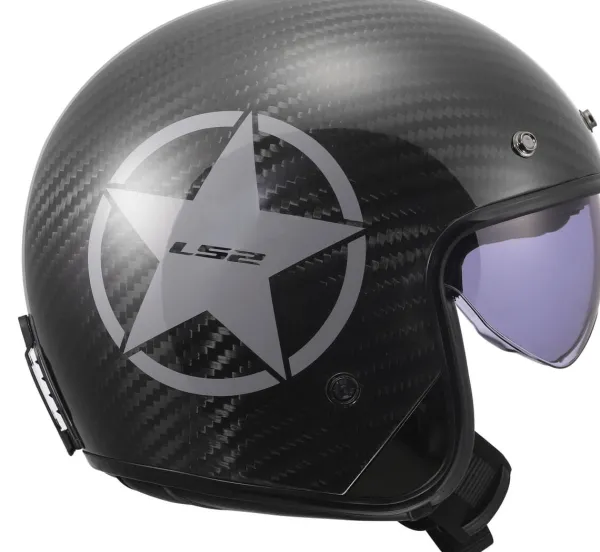 LS2 OF601 Bob II C Star Grey-06> Jethelmen|Helmen Met Zonnevizier
