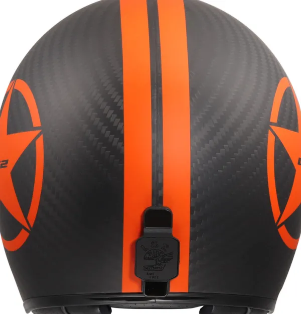 LS2 OF601 Bob II C Star Orange-06> Jethelmen|Helmen Met Zonnevizier