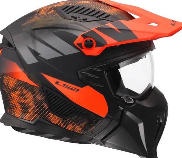 LS2 OF606 Drifter Gas Grey Orange-06> Jethelmen