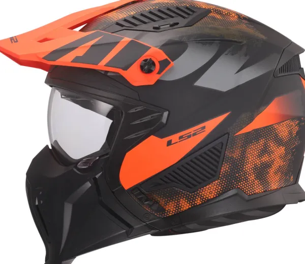 LS2 OF606 Drifter Gas Grey Orange-06> Jethelmen