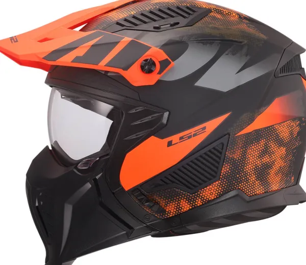 LS2 OF606 Drifter Gas Grey Orange-06> Jethelmen