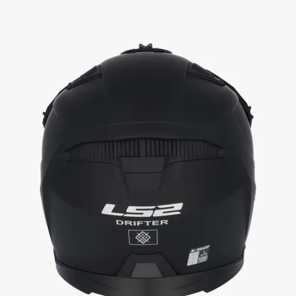 LS2 OF606 Drifter Solid Matt Black 06> Jethelmen