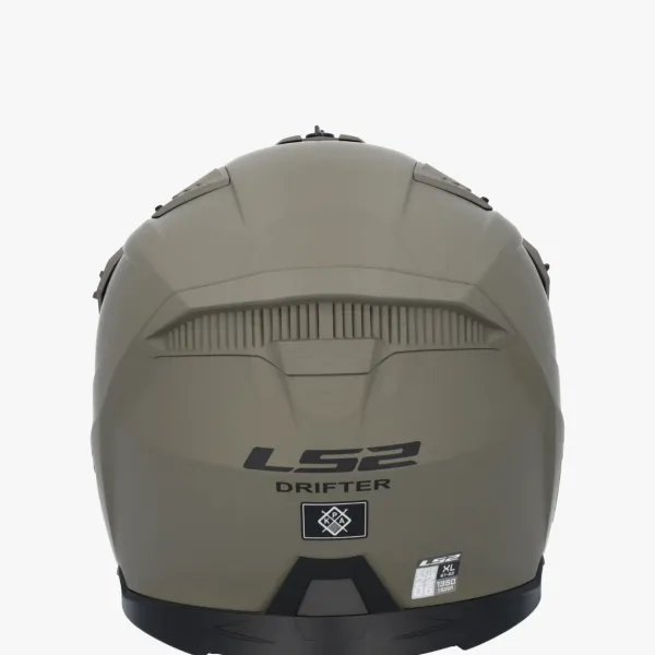 LS2 OF606 Drifter Solid Matt Sand 06> Jethelmen