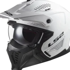 LS2 OF606 Drifter Solid White 06> Jethelmen