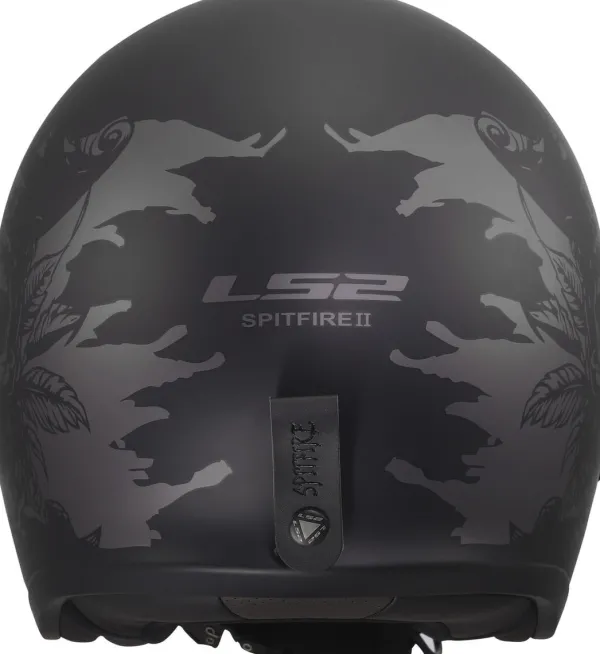LS2 OF599 Spitfire II Willy Black Grey-06> Jethelmen|Helmen Met Zonnevizier