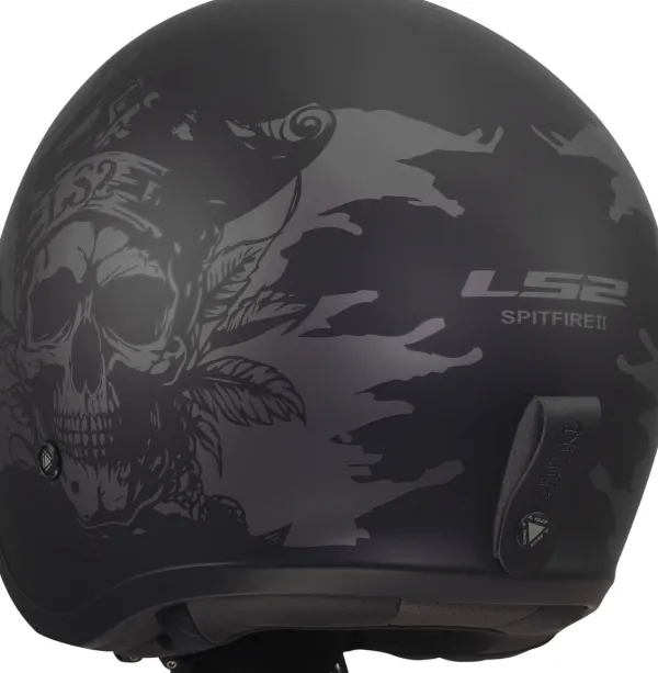 LS2 OF599 Spitfire II Willy Black Grey-06> Jethelmen|Helmen Met Zonnevizier