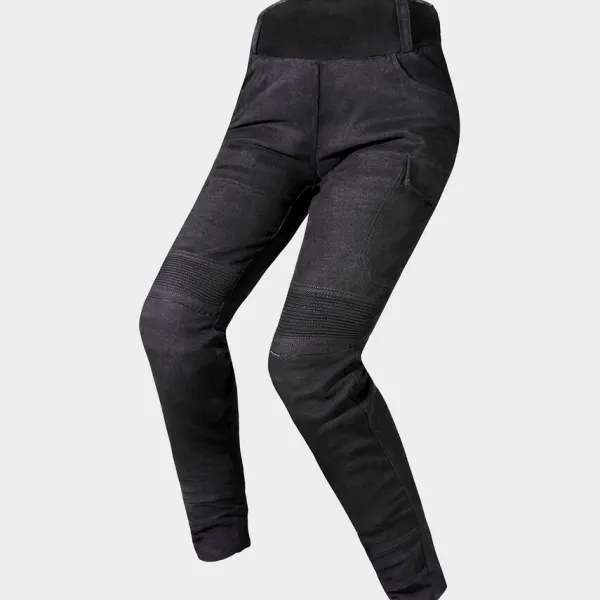 LS2 Router Motorbroek Lady Black> Motorbroeken