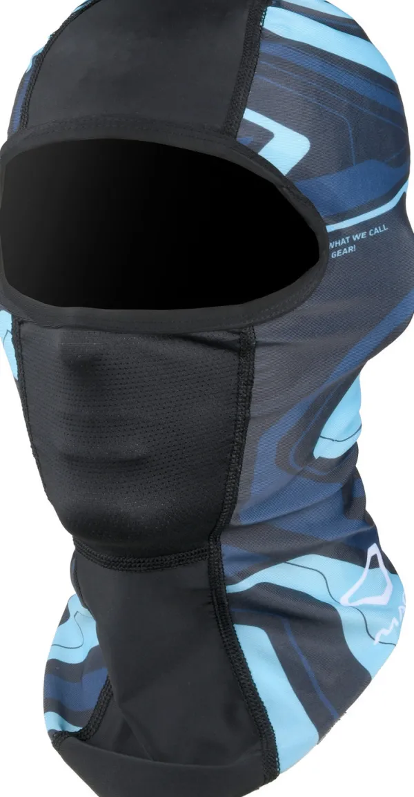 Macna Balaclave Mane Black/Green> Balaclavas En Helmmutsen