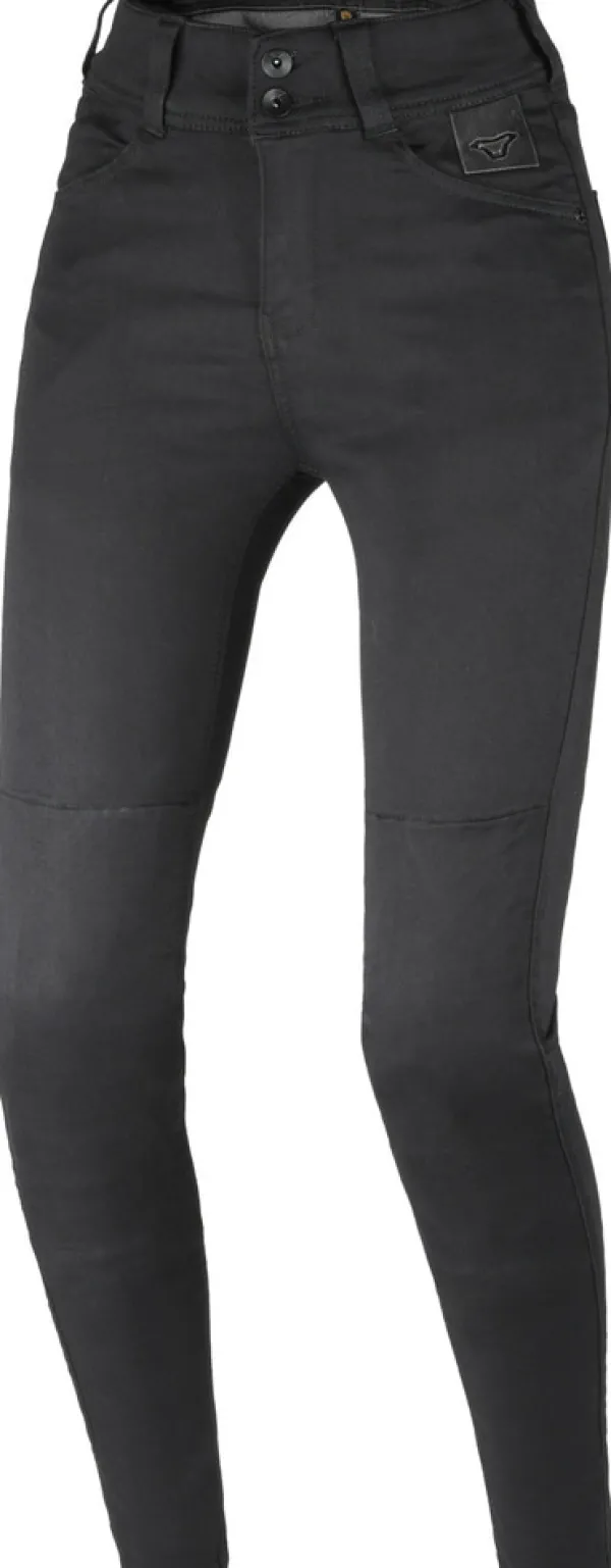Macna Bernis skinny fit dames Motorjeans Black 101> Motorjeans
