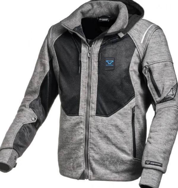Macna Breeze Motorhoodie Grey 810> Motorhoodies|Motorjassen