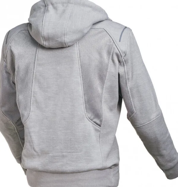 Macna Breeze Motorhoodie Light grey 808> Motorhoodies|Motorjassen