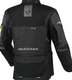 Macna Flexodus ladies Motorjas Night Eye Black/Yellow 187> Motorjassen