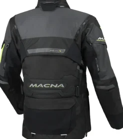 Macna Flexodus ladies Motorjas Night Eye Black/Yellow 187> Motorjassen