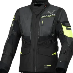 Macna Flexodus ladies Motorjas Night Eye Black/Yellow 187><noscript><img width=