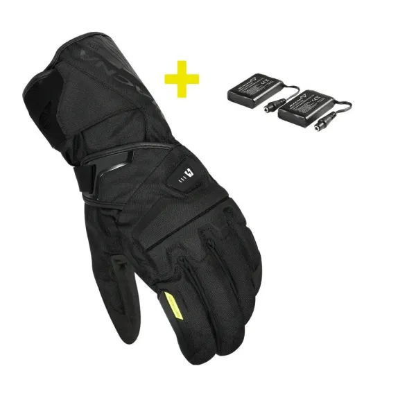 Macna Foton 2.0 RTX Heated Gloves Black + Accu Kit> Motorhandschoenen