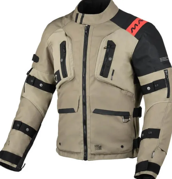 Macna Higera Motorjas Taupe/Black> Motorjassen