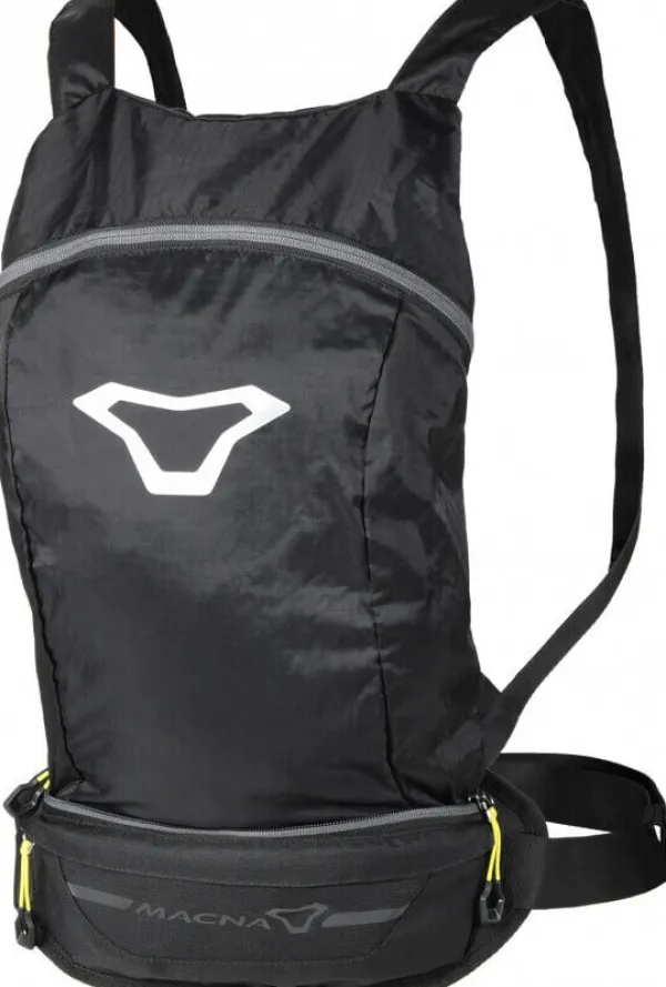 Macna Hipbag Foldable Backpack Black> Rugzakken