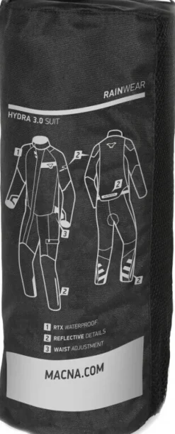 Macna Hydra 3.0 Regenpak Black> Regenkleding