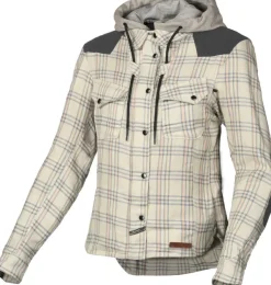Macna Inland ladies Motorjas Beige/Pink 776> Motorjassen