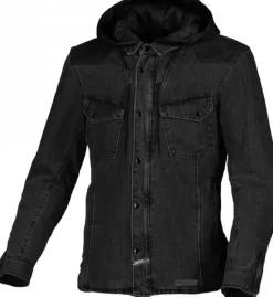Macna Inland Motorhoodie Black 101> Motorhoodies|Motorjassen