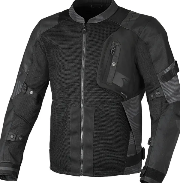 Macna Raddic Motorjas Black/Grey> Motorjassen