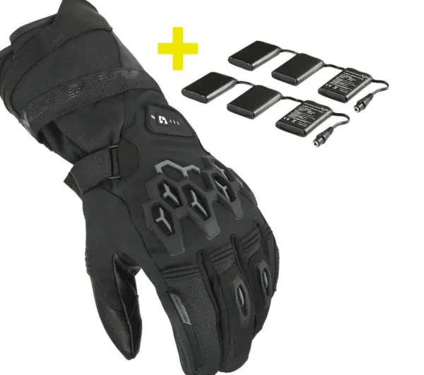 Macna Rafino RTX 12V 3A Kit met accuset> Motorhandschoenen
