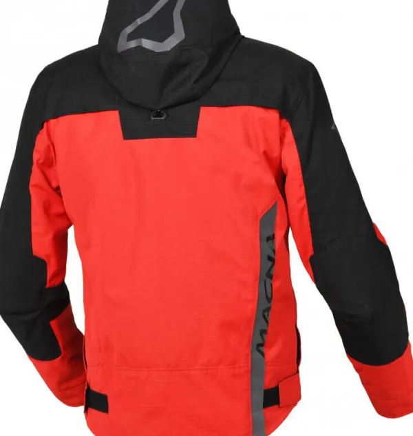 Macna Riggor Motorjas Waterproof Red/Black> Motorjassen